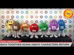 M&M's MARS BAIT and SWITCH with M&M's Mascots During Super Bowl Explained!