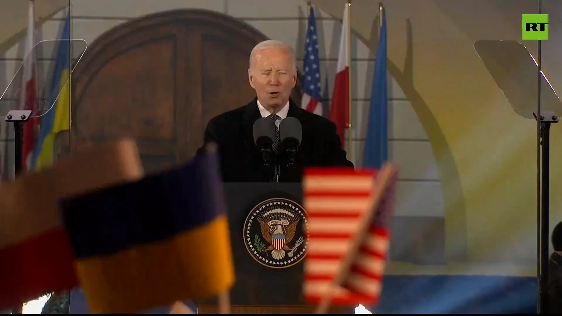 Biden's remarks in a nutshell: Ukraine conflict is a test for US & EU, woo-wee