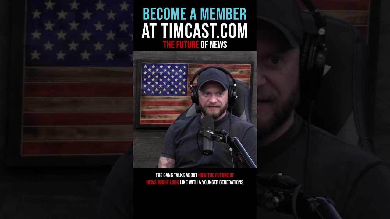 Timcast IRL - The Future Of News #shorts