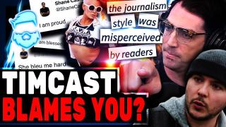 Tim Pool PANICS & Deletes Eliza Bleu Story From Timcast IRL Site As Lawsuits Over Defamation Loom!
