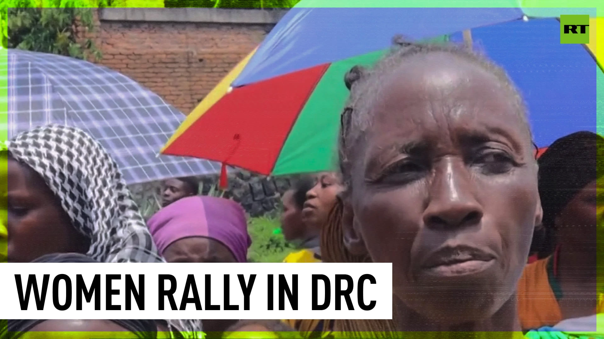 Displaced women in DRC rally against violence by M23 rebels