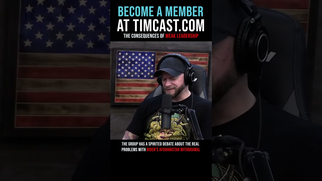 Timcast IRL - The Consequences Of Weak Leadership #shorts