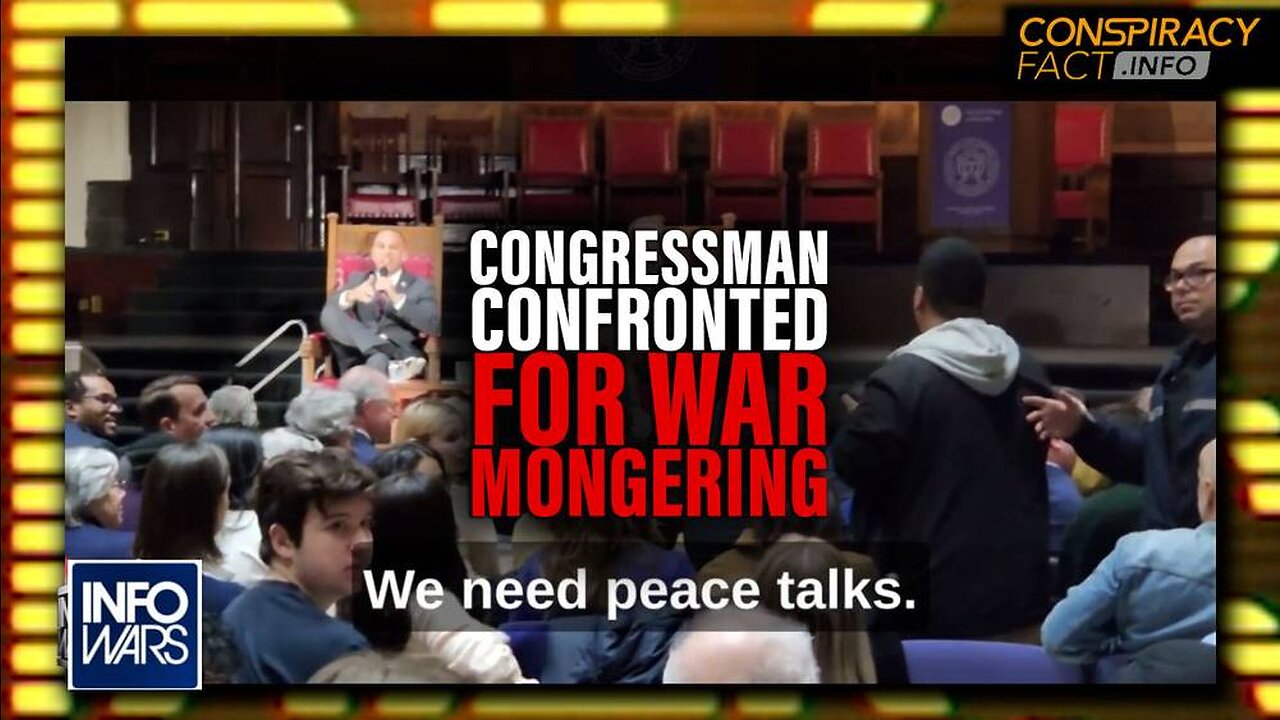 VIDEO: Congressman Hakeem Jeffries Confronted About Warmongering at Townhall