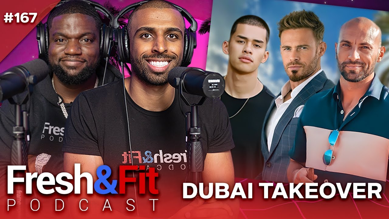 FreshandFit Meets Dubai! Ft. Random Guy, @JWALLER & @StirlingCooper