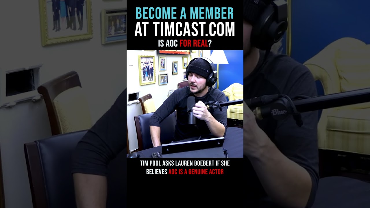 Timcast IRL - Is AOC For Real? #shorts