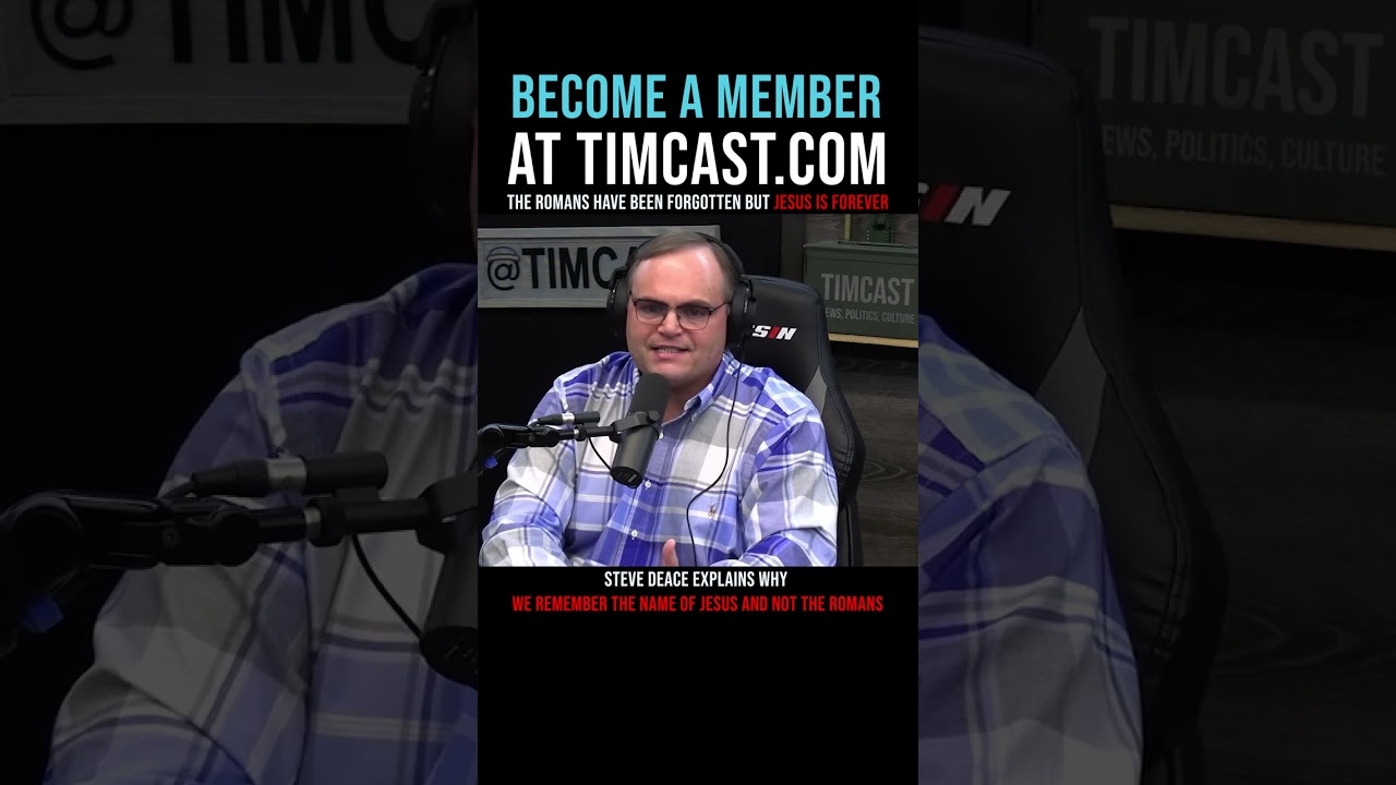 Timcast IRL - Romans Have Been Forgotten But Jesus Is Forever #shorts