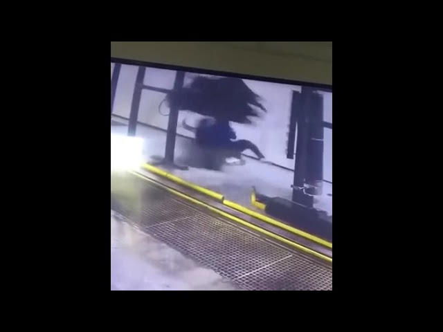 Car Wash Worker Gets Spun Like A Roulette!