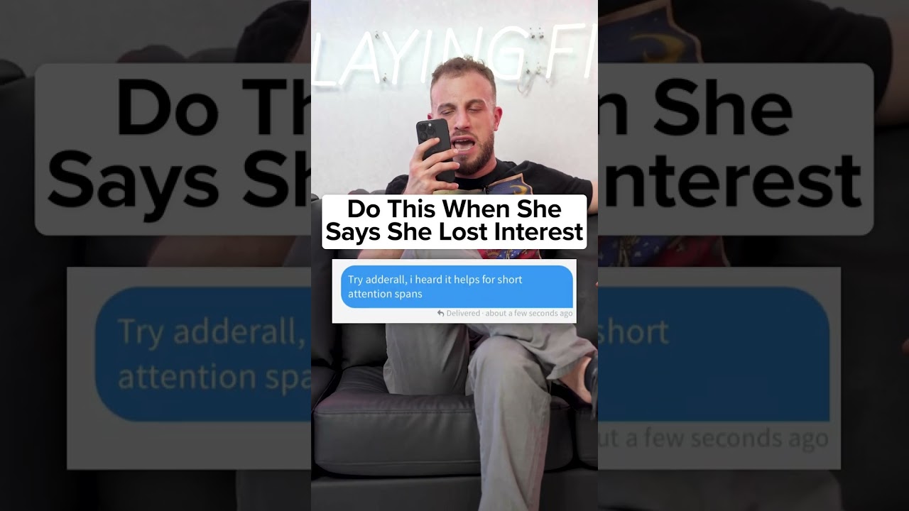 What To Say If The Girl Tells You She’s “Losing Interest”