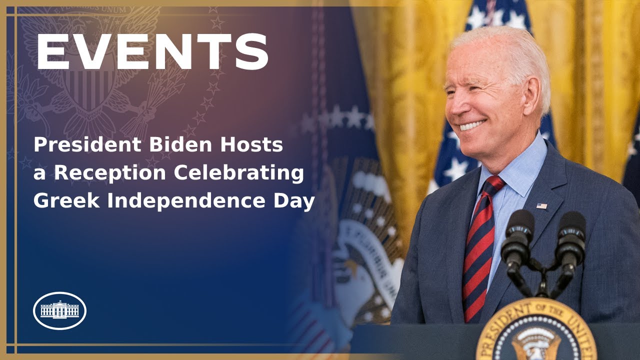 President Biden Hosts a Reception Celebrating Greek Independence Day