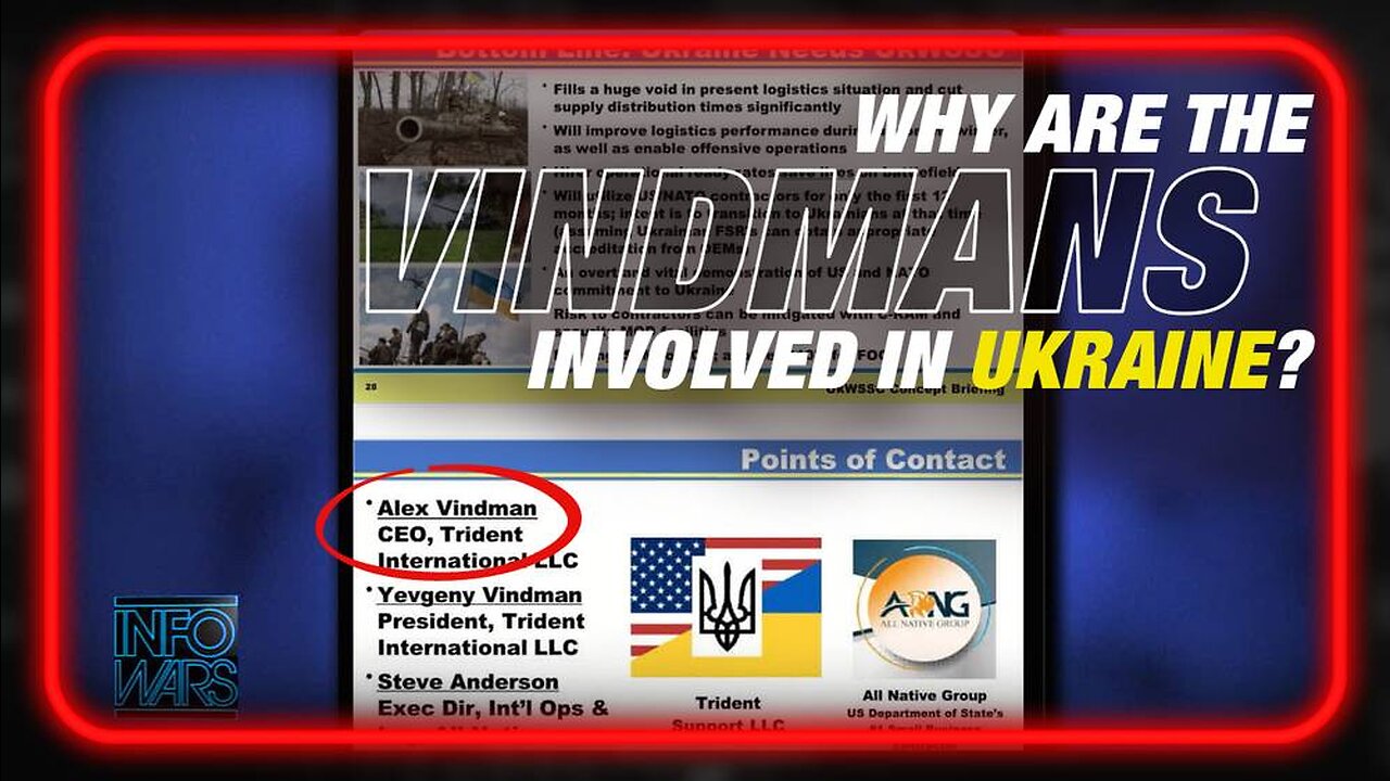 Why Are The Vindmans Involved In The War In Ukraine