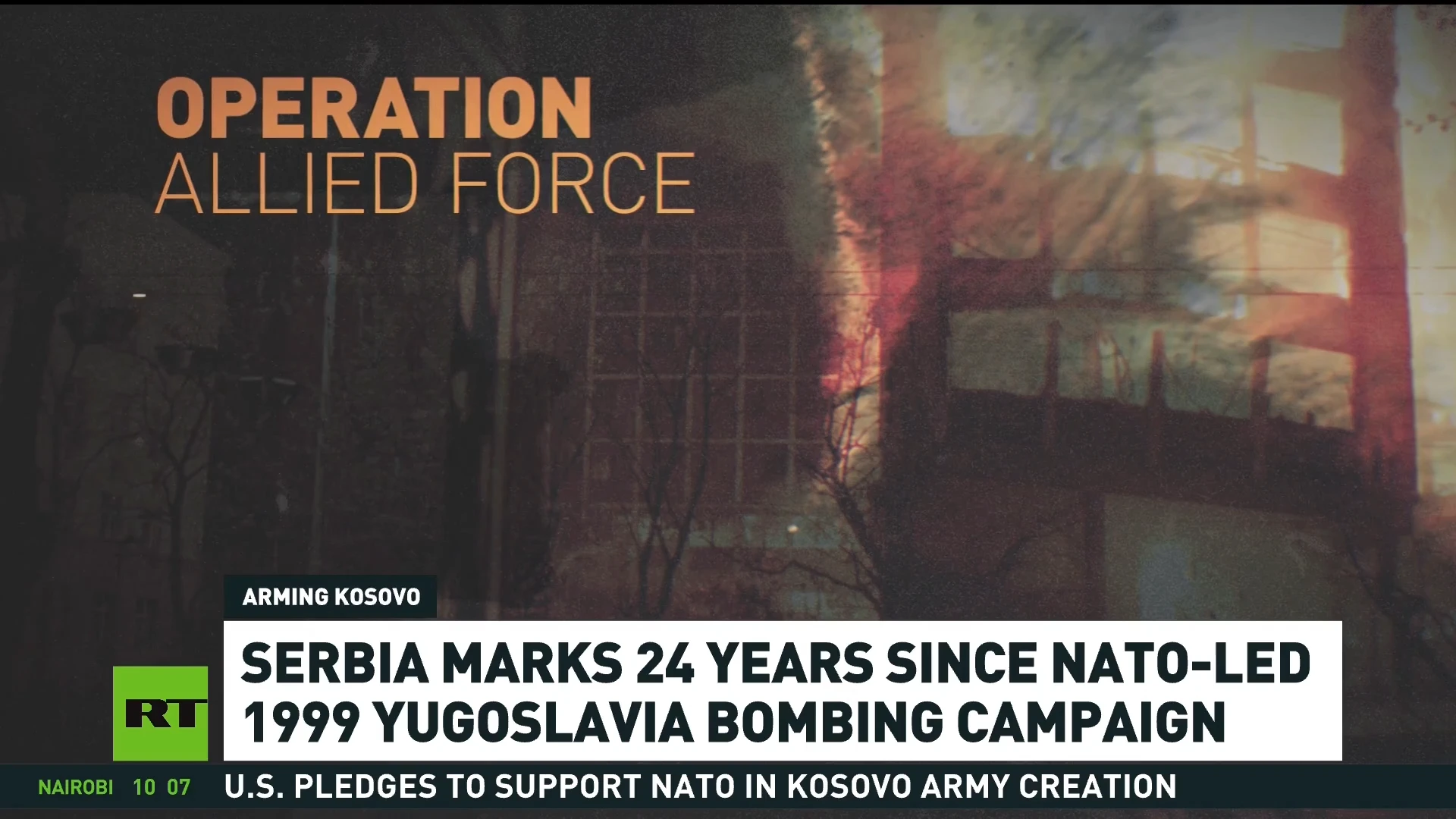 Serbia marks 24 years since NATO-led Yugoslavia bombing of 1999