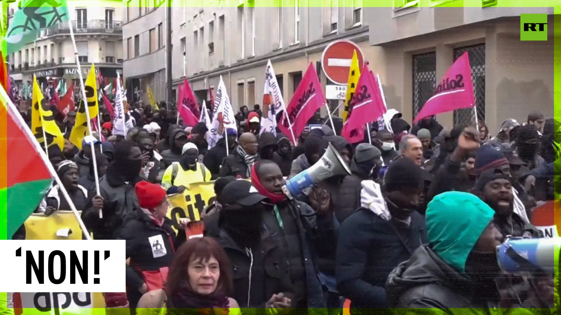 Protesters rally against new law on immigration in France