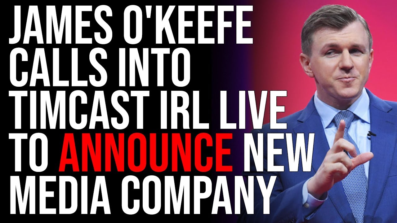 James O'Keefe Calls Into Timcast IRL LIVE To Announce New Media Company