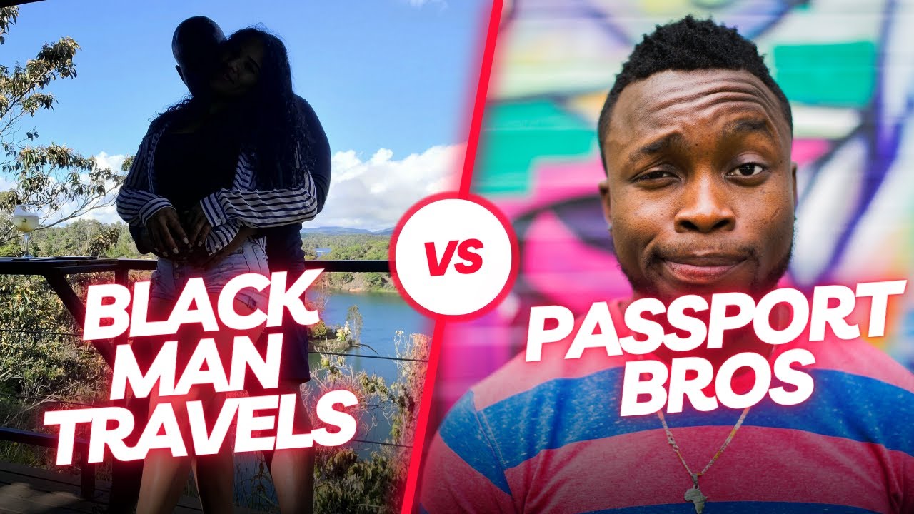 Black Man Travels vs Passport Bros #blackmantravels  #passportbros  #travel #bluebookgentlemen