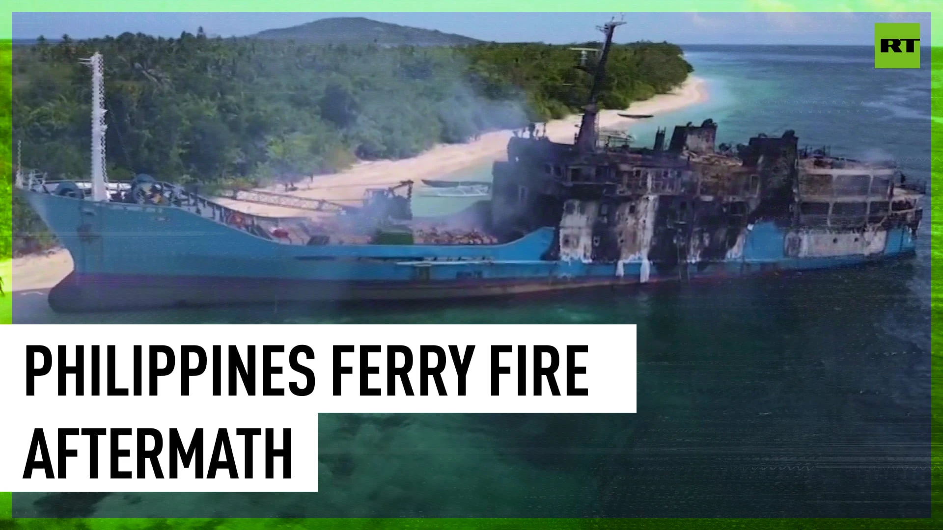 Dozens killed in Philippine ferry fire