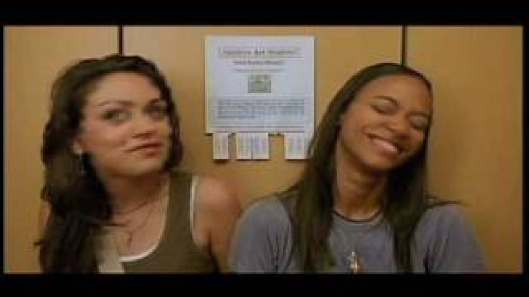 Mila Kunis and Zoe Saldana in After Sex