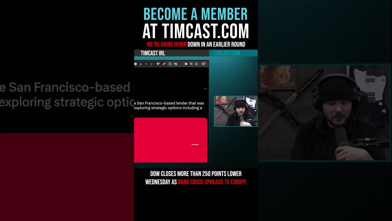 Timcast IRL - We're Going Down Down In An Earlier Round #shorts