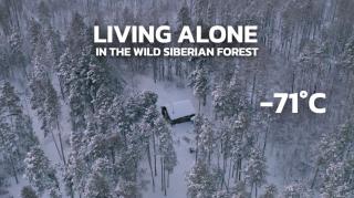Living Alone in the Wild Siberian Forest for 20 years (-71°C, -96°F) Yakutia
