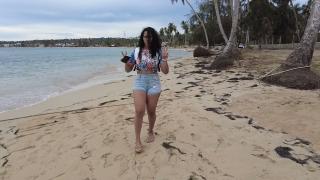 Walk on Las Terrenas Beach in the Dominican Republic