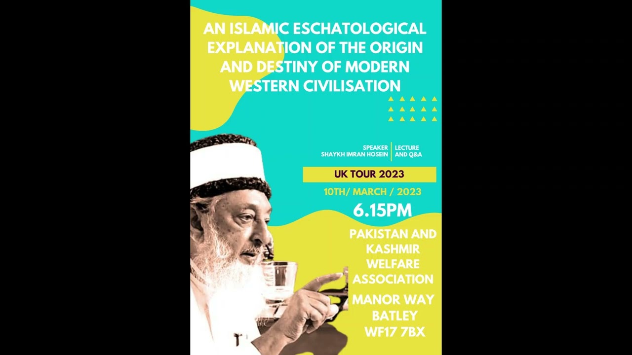 Explanation Of The Origin & Destiny of Modern Western Civilization - 10/3/23 6:15PM Bradford/Batley