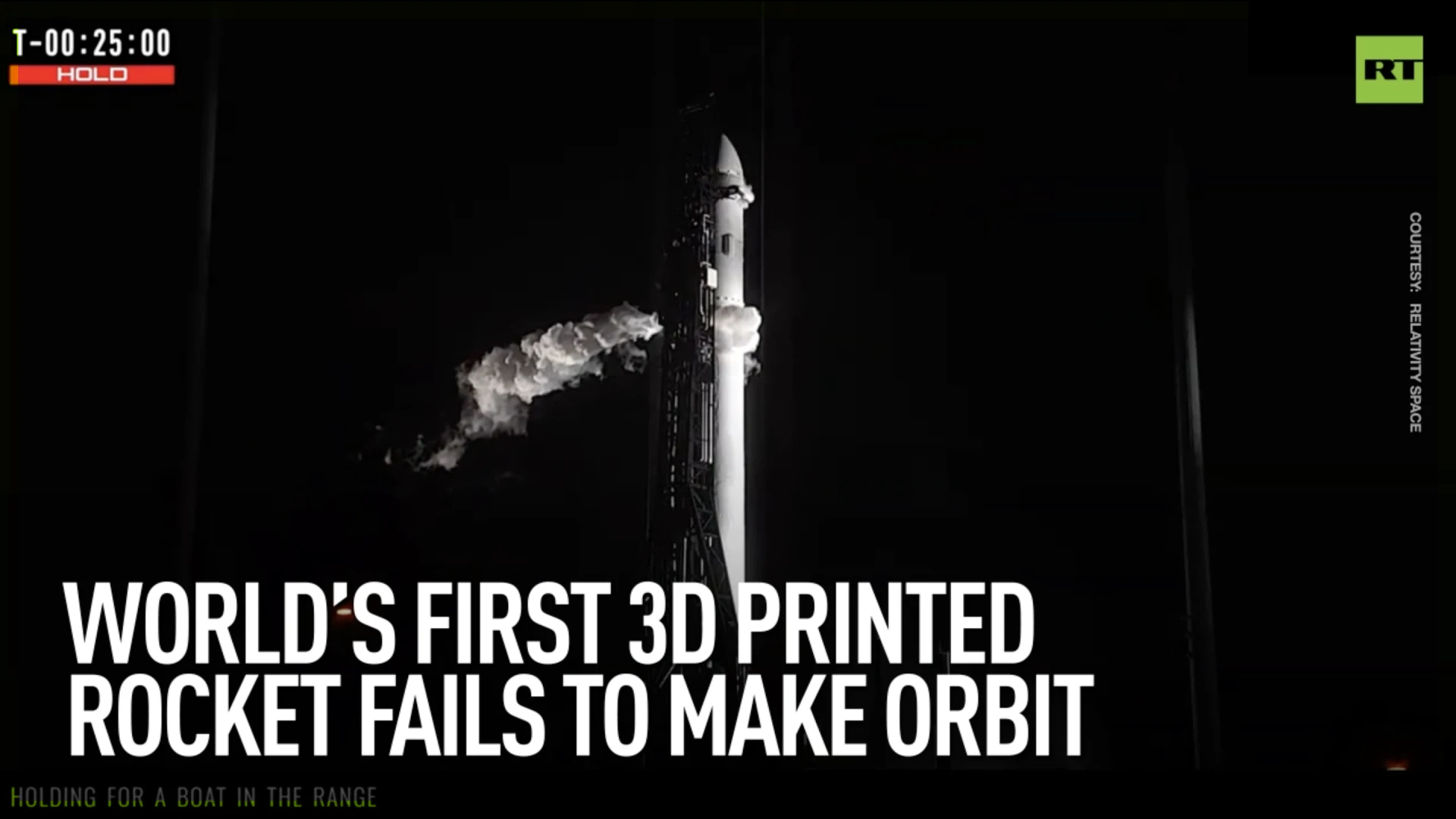 World’s first 3D printed rocket fails to make orbit