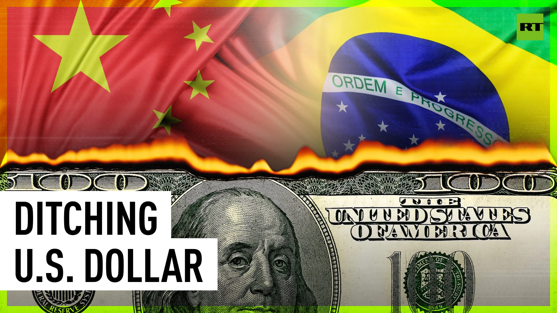 Brazil and China agree to ditch US dollar