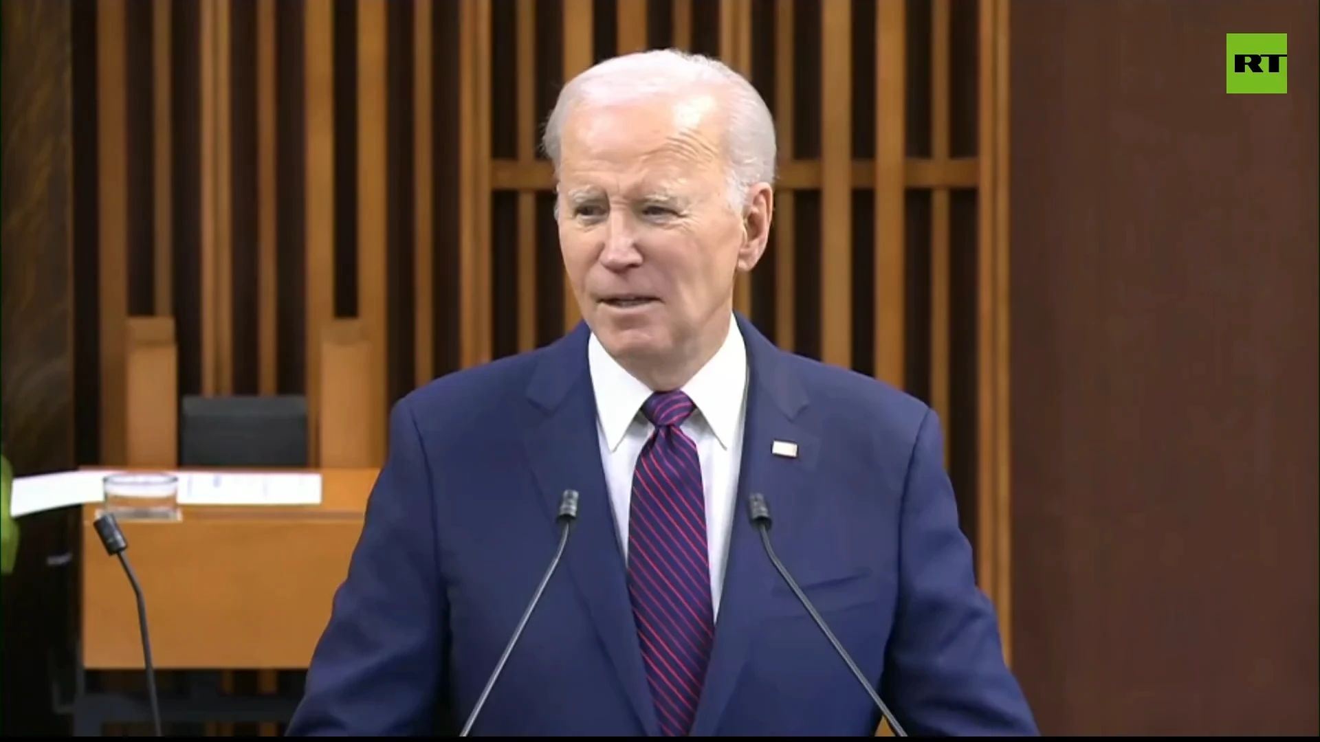 ‘I applaud China… excuse me, I applaud Canada’ - Biden