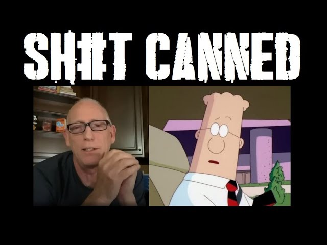 Dilbert creator gets SH@T CANNED!!