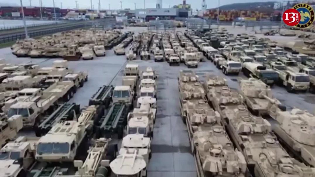 Hundreds of military equipment sent to Ukraine by NATO countries are concentrated in Poland