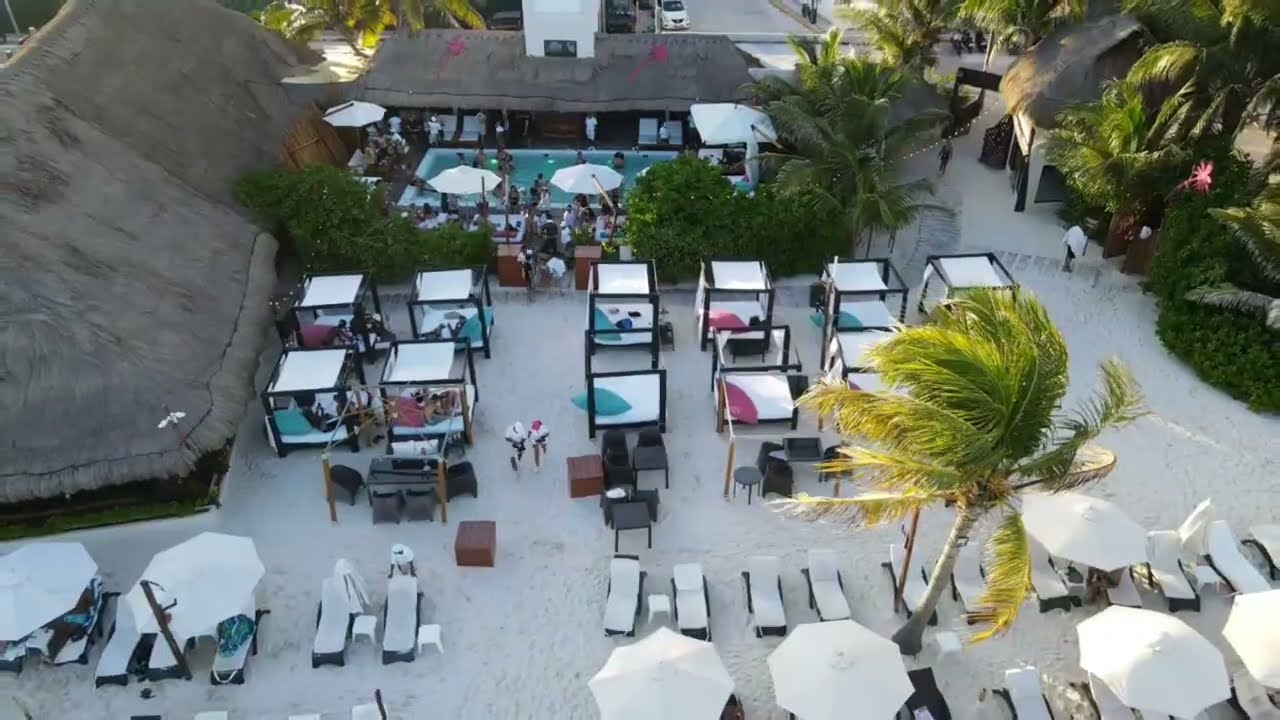 Martina Beach Club in Playa del Carmen, Mexico ??