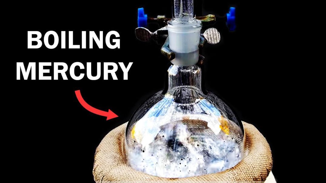 Distilling Mercury Metal