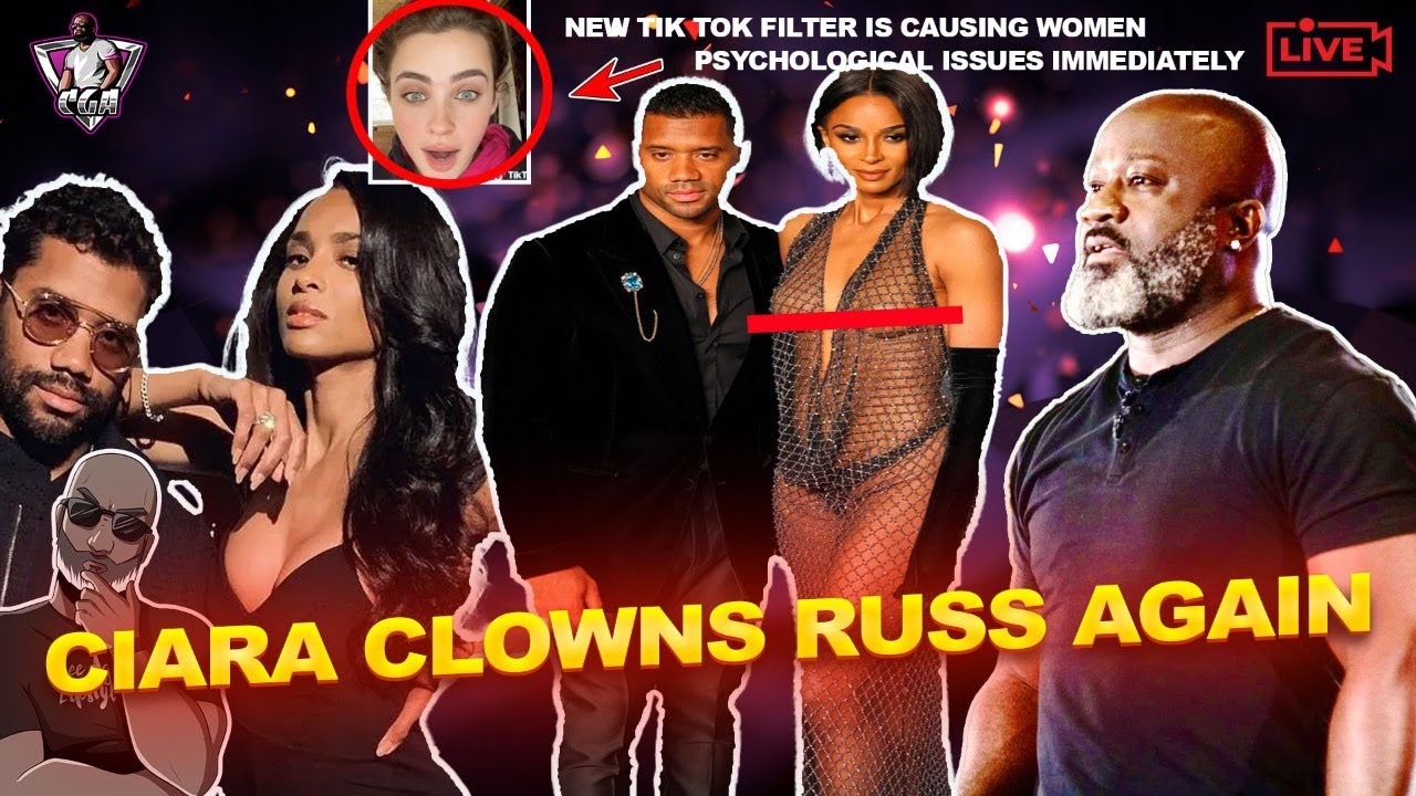 Ciara Absolutely CLOWNS Russ Wilson Again On Red Carpet | New TikTok Filter Astonishes Women