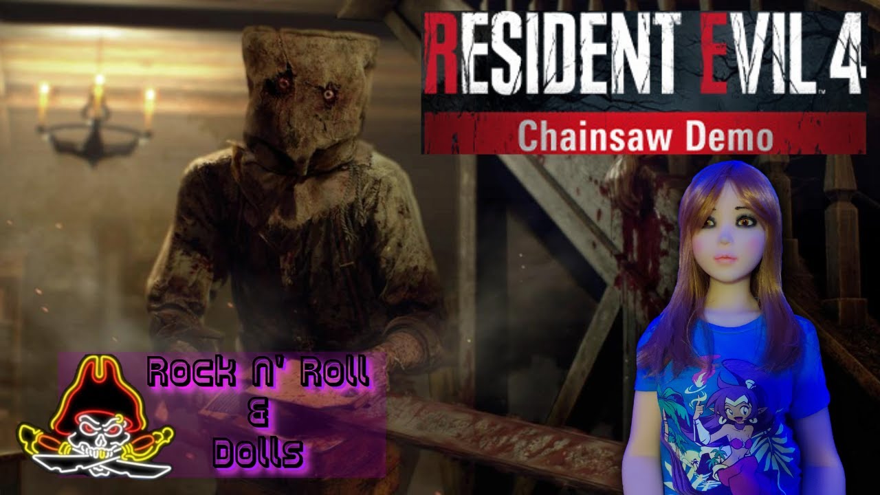 Cap'N Nightmare Plays Resident 4 Chainsaw Demo (sorry for low game volume)