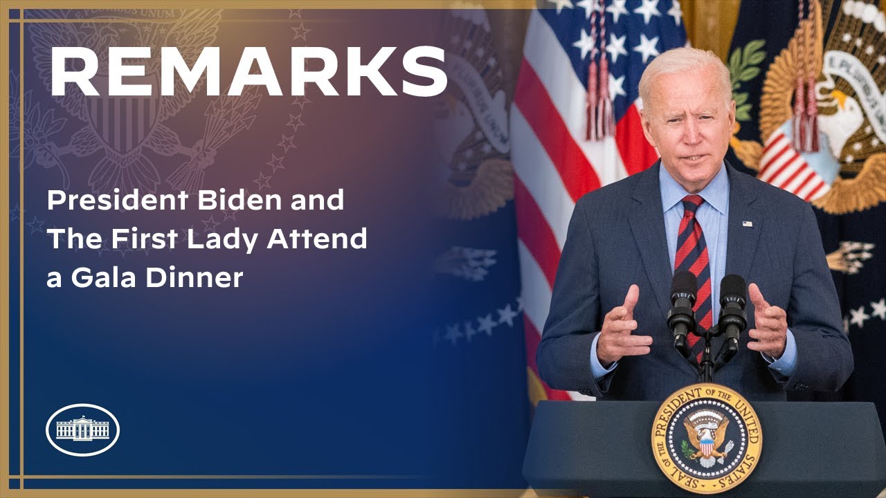 President Biden and The First Lady Attend a Gala Dinner