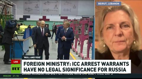 There are no ramifications at all – Karin Kneissl on the ICC’s ‘arrest warrant’ for Putin