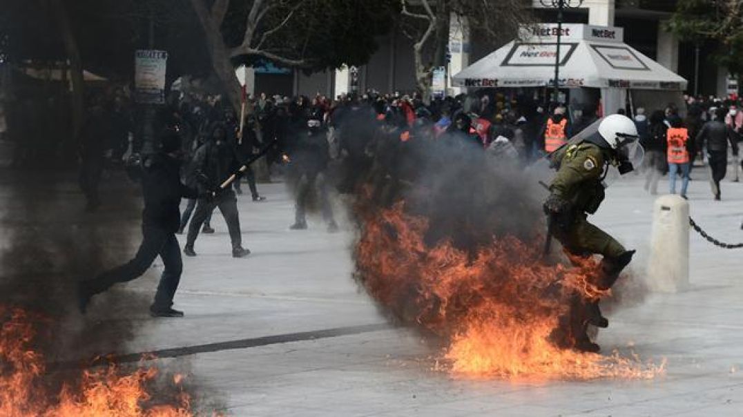 Meanwhile, in the streets of Athens