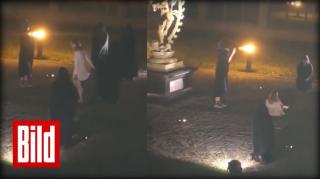 "they" are caught on film...