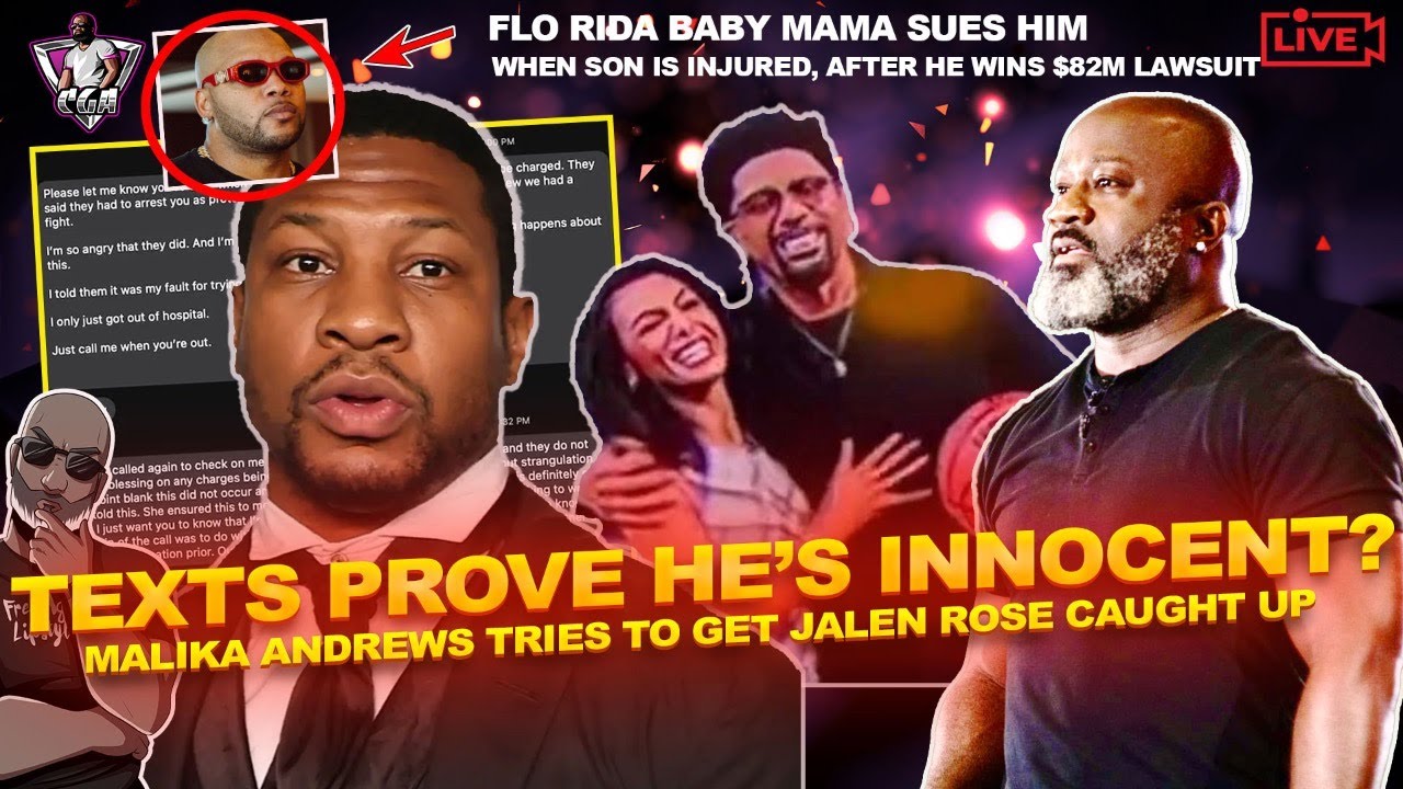 Text Messages Prove JOHNATHAN MAJORS Innocent? | Malika Andrews Catches Jalen Rose Lacking