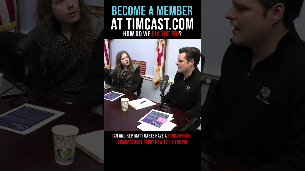 Timcast IRL - How Do We Fix The FBI? #shorts