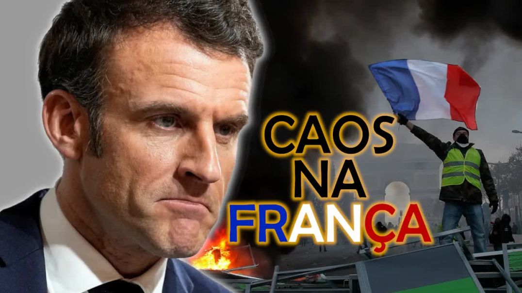 Greves e Protestos na França Anunciam o GRANDE COLAPSO