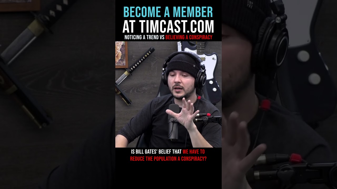 Timcast IRL - Noticing A Trend Vs Believing A Conspiracy #shorts