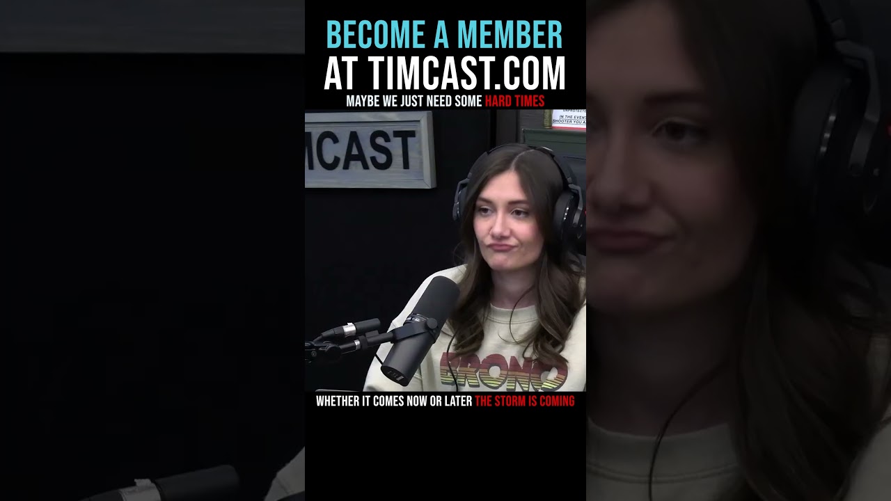 Timcast IRL - Maybe We Just Need Some Hard Times #shorts