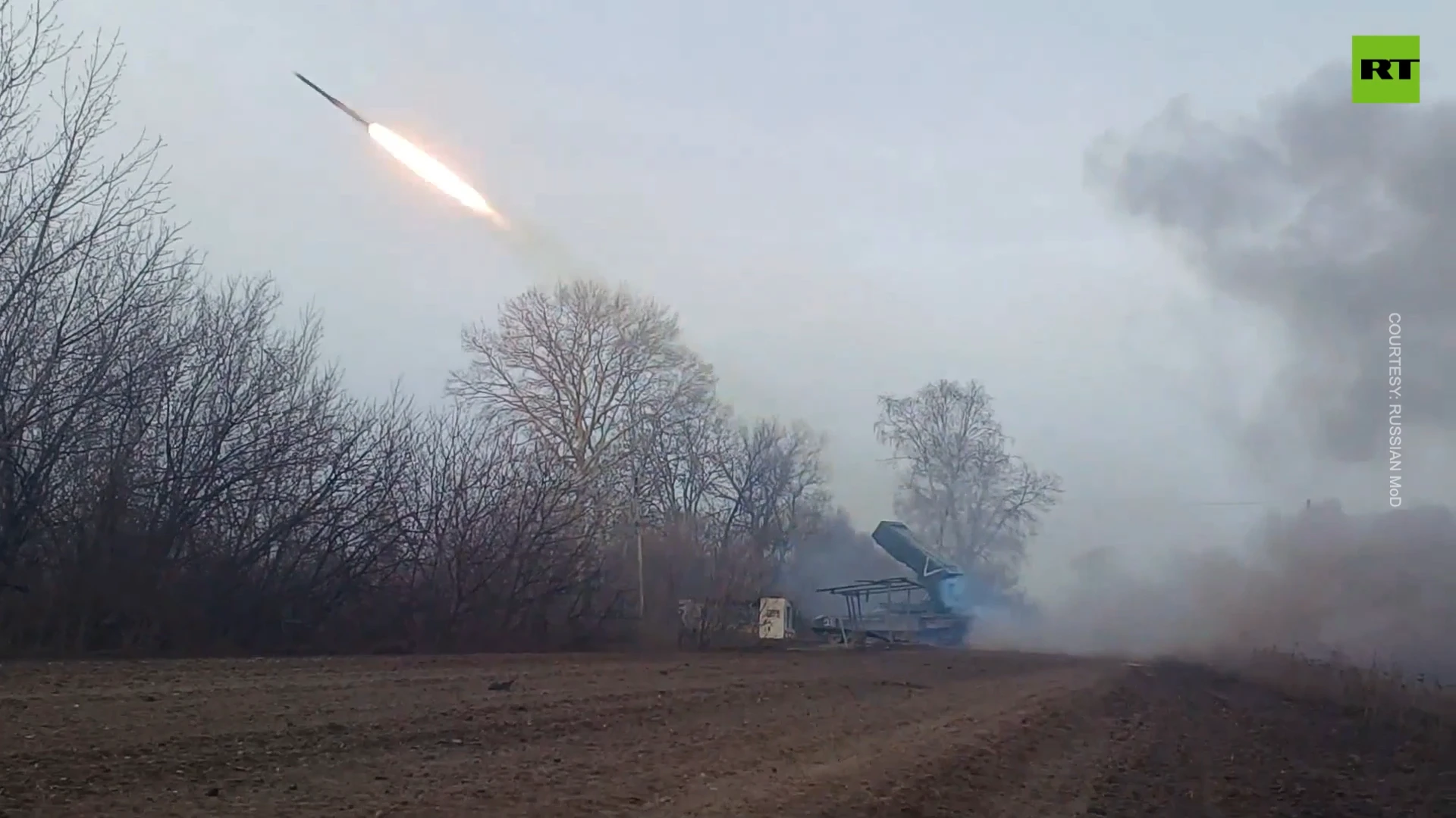 TOS-1A ‘Solntsepyok’ filmed on combat duty