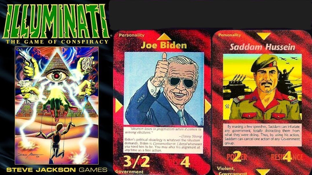 Steve Jackson Illuminati Card Game Explained PT.2