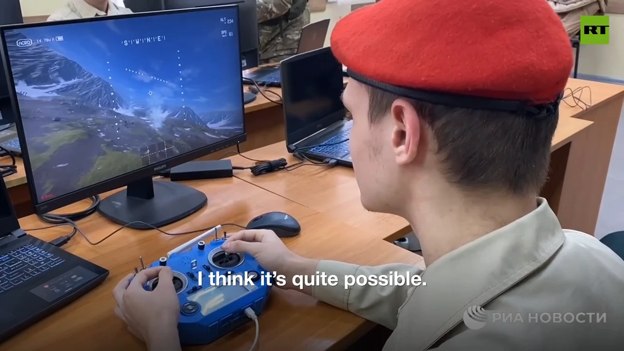 Inside Donetsk drone operator training