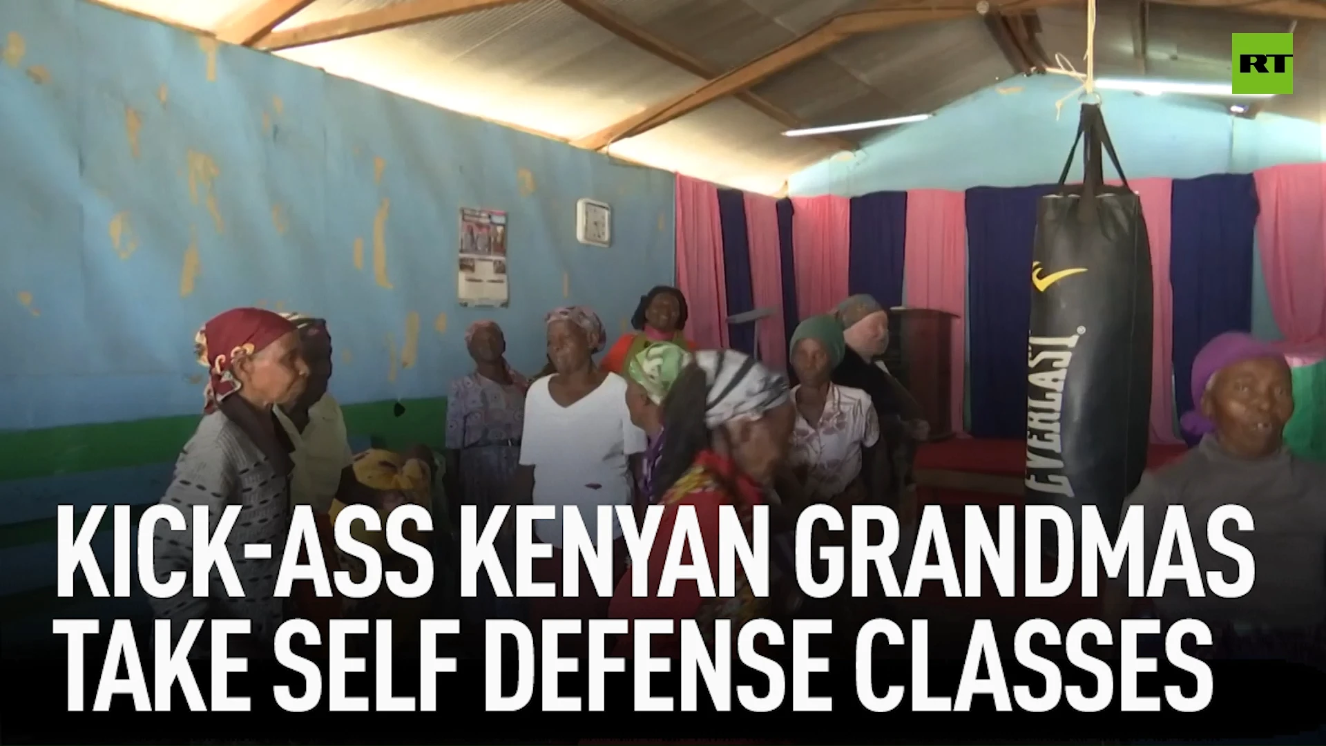 Kick-ass Kenyan grandmas take self-defense classes