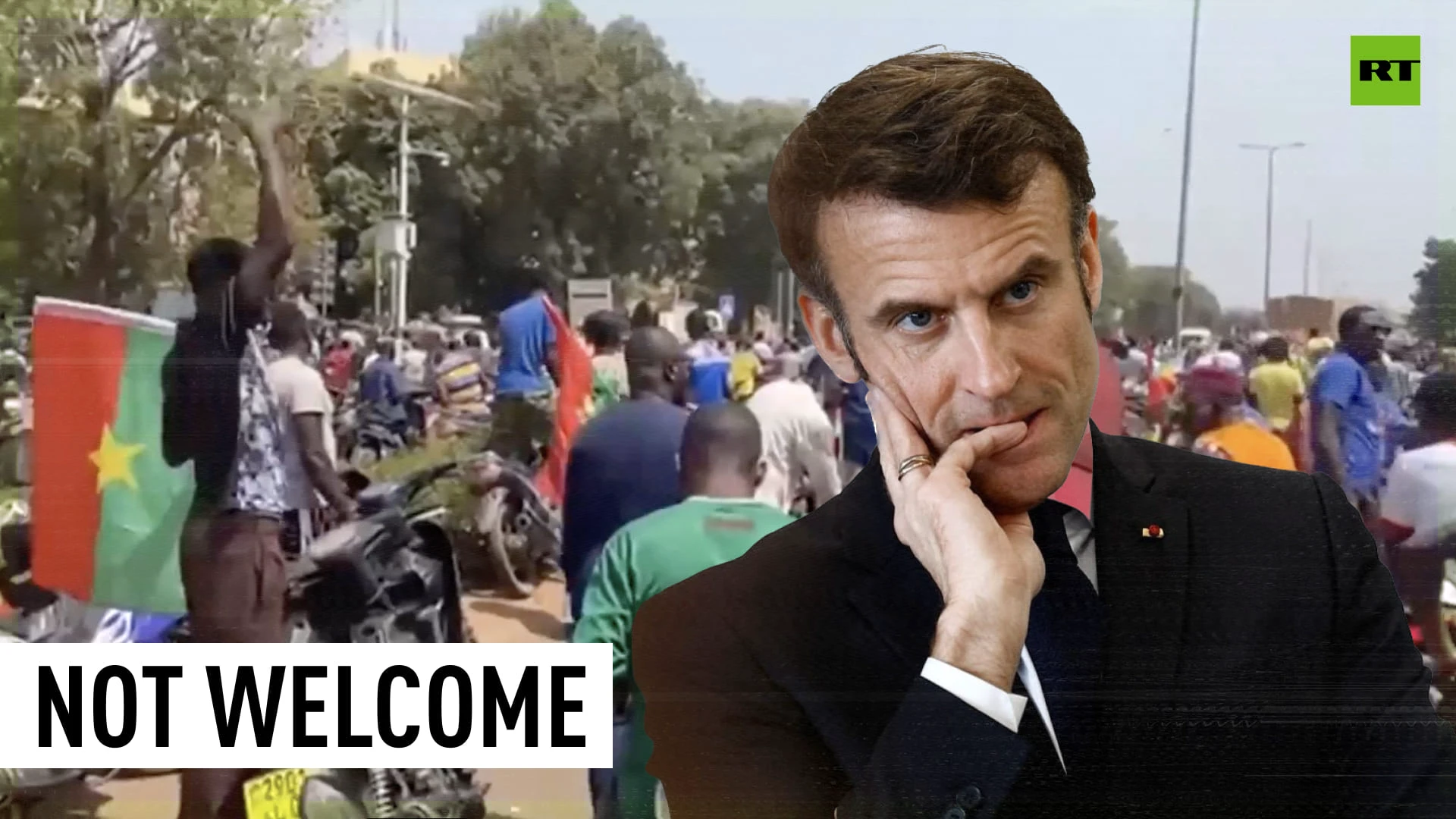 'Get lost' | DRC locals decry Macron's Africa tour