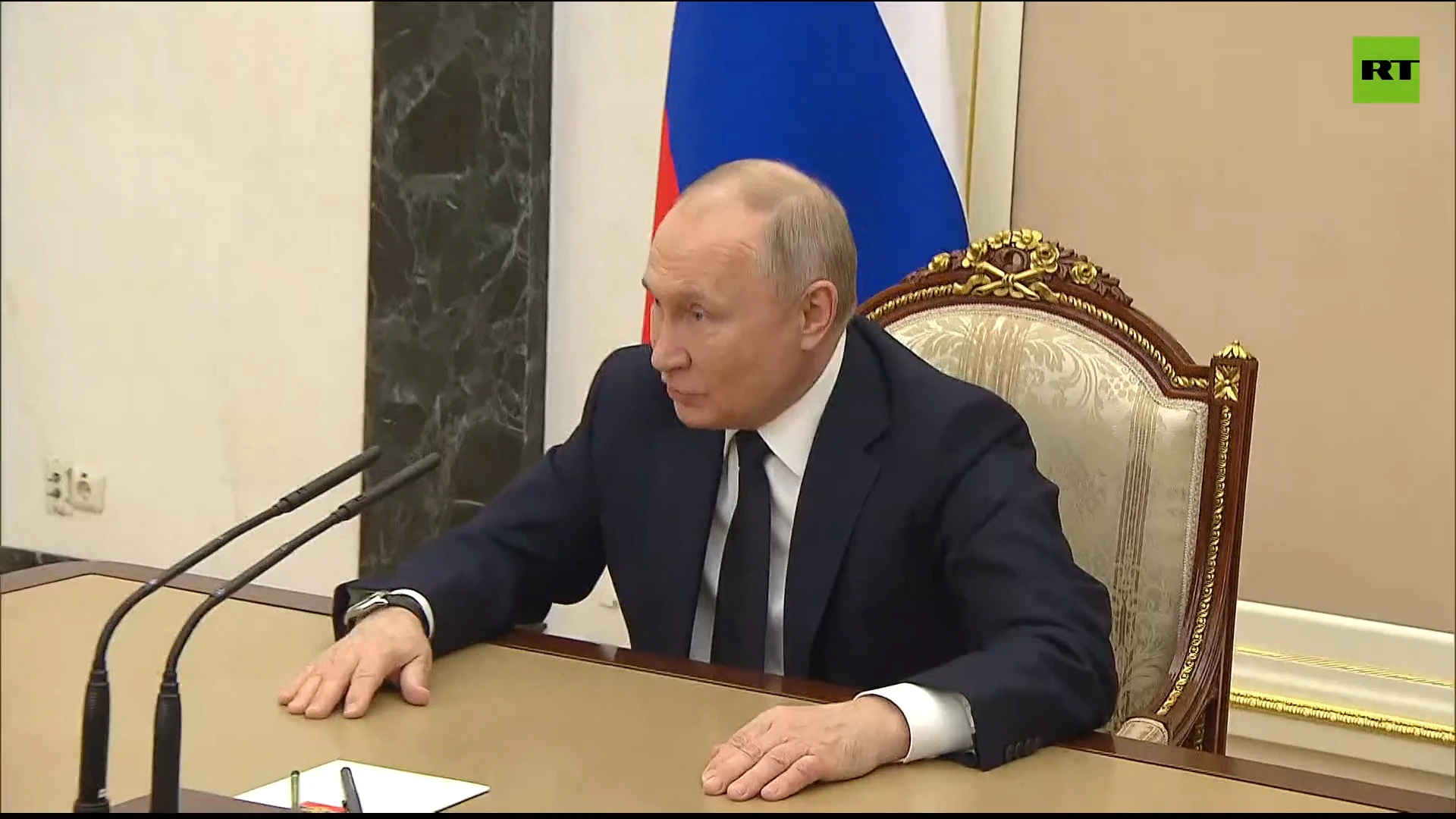 Putin comments on Western pro-war and Chinese pro-peace approaches