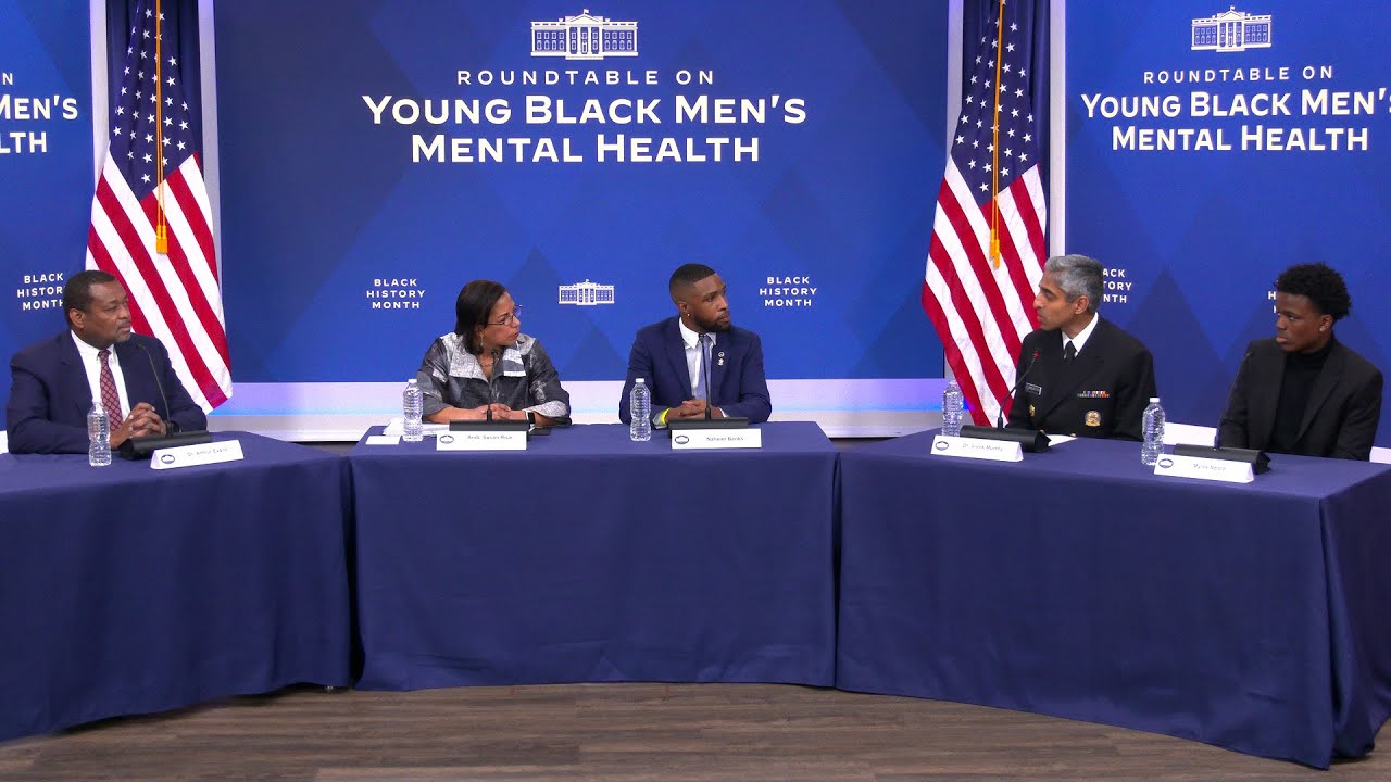 Addressing the Mental Health Crisis Among Young Black Men with the Biden-Harris Administration