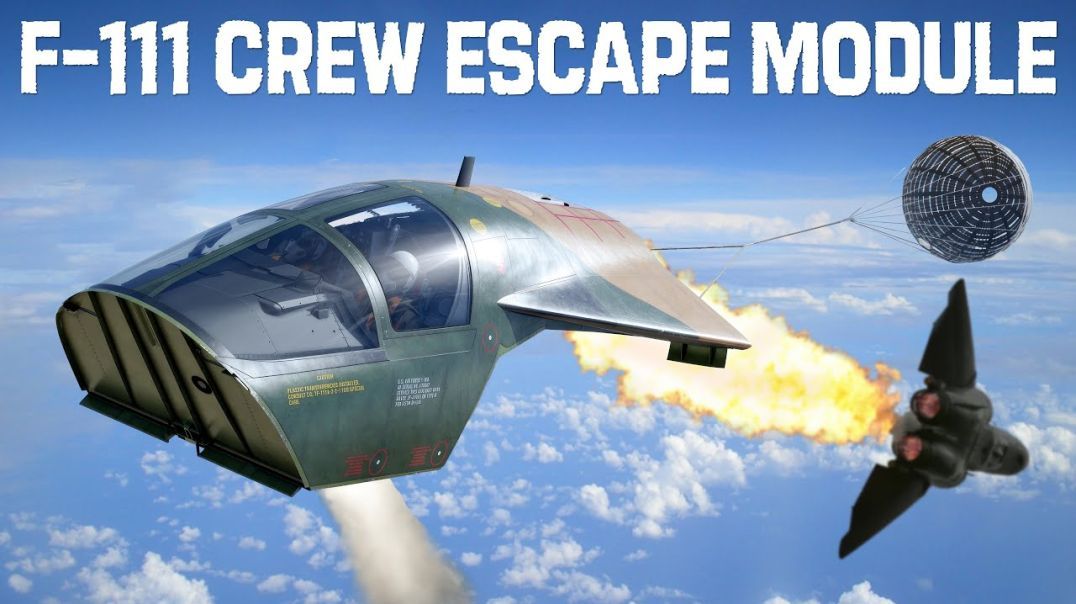 F-111 AARDVARK: Crew Escape Module - a bit slow at first then it gets really technical - Great Cleverness.